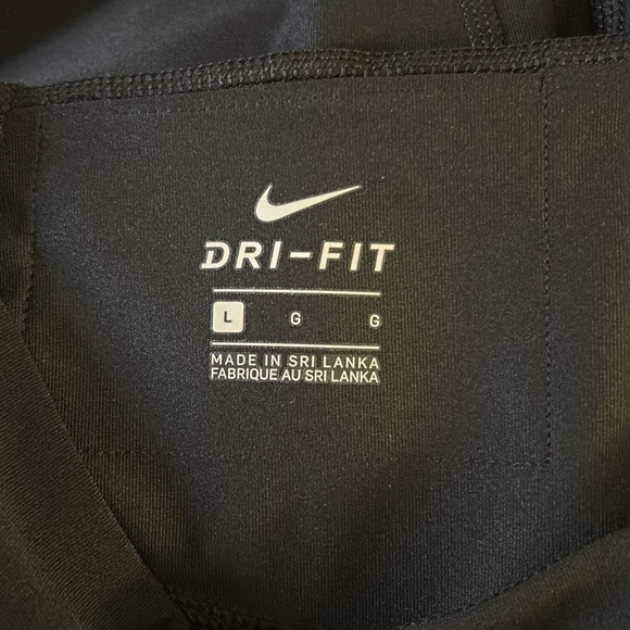 Nike Women’s Dry-Fit Black Mid Rise Pull-On Yoga Pants Size Large NWOT - Picture 7 of 10